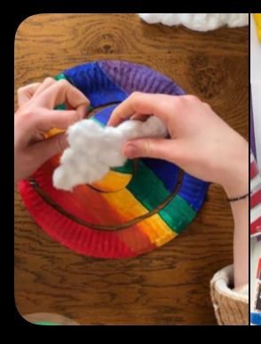 Paper Plate Art, Practice Painting, Paper Plate Crafts For Kids, Toddler Arts And Crafts, Magical Rainbow, Rainbow Crafts, Paper Plate Crafts, Plate Crafts, Diy Crafts For Kids Easy