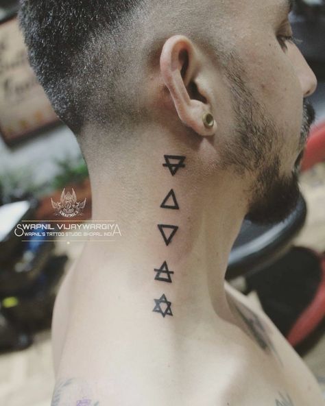 Check out this 5 elements tattoo , _______________________________________ Artist - Swapnil Vijaywargiya STUDIO- @swapnils_tattoo_studio #bhopal #india For bookings - (8109246030) . Tattoo meaning - " Five Phrases or Five Steps. The 5 elements are jin (metal), mu (wood), shui (water), huo (fire), tu (earth). Chinese five elements in daily life were regarded as the foundation of everything in the universe and natural phenomena." _______________________________________ #tattooing #tattooart #t Five Elements Of Nature Tattoo, 5 Elements Of Nature Tattoo, 5 Elements Tattoo, Five Elements Tattoo, Lace Tattoos, Element Tattoo, Wing Tattoo Men, The 5 Elements, Piercing Inspiration