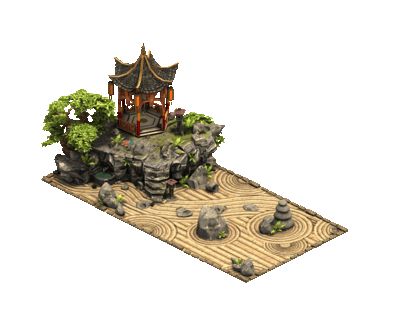 Click to see the full size picture Japanese Zen Garden Drawing, Forge Of Empires, Age Of Empires Iii, Medieval Japan, Japan Garden, Age Of Empires, Strategy Games, City Buildings, Zen Garden