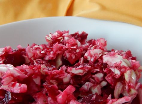 Beet Relish Beet Relish Recipes Canning, Beet Relish Recipes, Beet Relish, Beetroot Relish, Relish Recipe, Canning Recipe, Relish Recipes, Vinegar Dressing, Beet Recipes