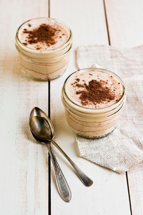 Marscapone Cheese, Tiramisu Dessert, Tiny Jars, Tiramisu Cake, Tiramisu Recipe, Baking Blog, Köstliche Desserts, Sweets Treats, Pavlova