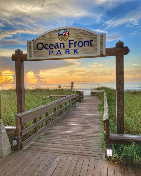 The path to escape awaits! Head to the coast this fall for a #KureBeach getaway with plenty of adventures to be had. ⁣n⁣n 📷: @nancy_pants77⁣ Kure Beach Nc, Park Pavilion, Walking Path, Kure Beach, Tourism Development, Fishing Pier, New Year's Eve Celebrations, Walking Paths, Christmas Shows