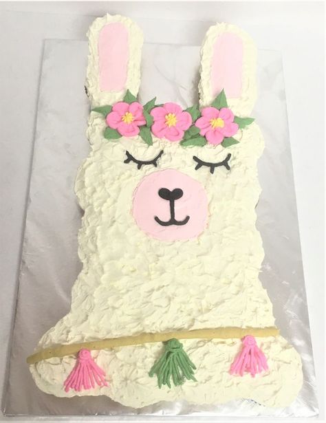 Cupcake cake with vanilla buttercream Llama Cupcake Cake, Llama Party, Art Cakes, Sweet Art, Cupcake Cake, Vanilla Buttercream, Cake Creations, Let Them Eat Cake, Cake Art