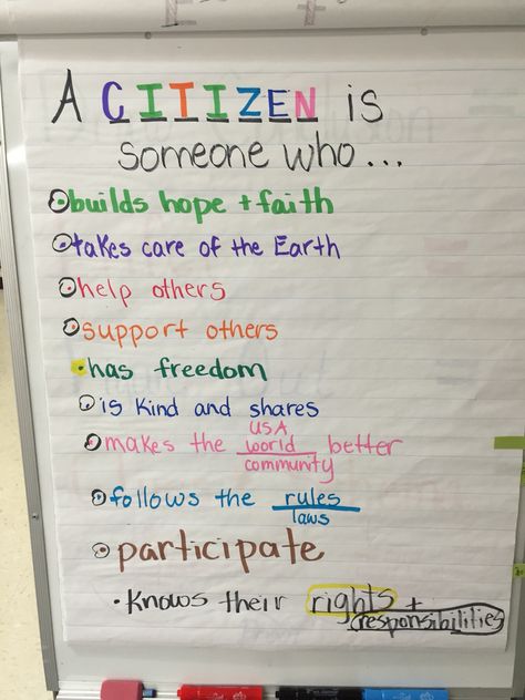 Citizen is Good Citizen Anchor Chart, Teaching Citizenship, Citizenship Activities, Civic Responsibility, Tropical Classroom, Social Studies Projects, Social Studies Education, Rules And Laws, 4th Grade Social Studies