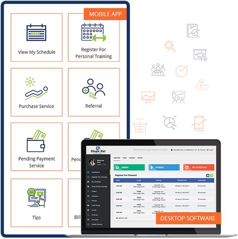 Club Management Software | Cloud-Based Gym Management Software - ShapeNet Software Gym Management Software, Gym Owner, Billing Software, Fitness Facilities, Yoga Studios, Lower Back Exercises, Fitness Business, Paper Trail, Business Software