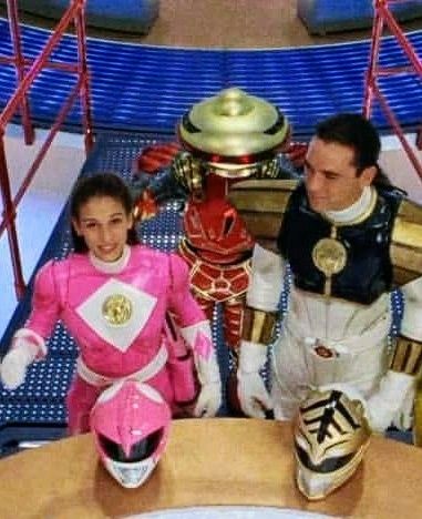 Tommy And Kimberly, Tommy And Kimberly Power Rangers, Kimberly Power Rangers, Pink Ranger Kimberly, Power Rangers 2017, Kimberly Hart, Original Power Rangers, Amy Jo Johnson, Jason David Frank