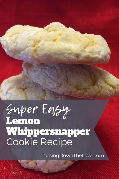 The Best Lemon Whippersnappers. Grandma's recipe passed down through the family. These are great warm or cooled. Powdered sugar, lemon cookie treats! #cookies #whippersnappers #lemon Games To Play On Facetime, Facetime Ideas, Facetime Games, Lemon Powder, Lemon Cookies Easy, Box Lemon Cake, Lemon Cookie, Lemon Cookies Recipes, Lemon Cake Mixes