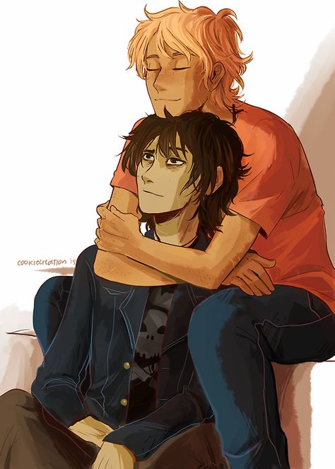 Never gonna happen! Lol Solangelo Fanart, Zio Rick, Percy Jackson Ships, Will Solace, Jason Grace, Percy Jackson Fan Art, Percy Jackson Characters, Leo Valdez, Percy Jackson Art