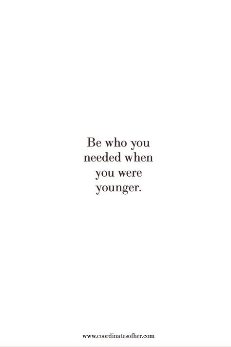 Such an interesting quote to think about... Young Quotes, Adulting Quotes, When You Were Young, Soul Quotes, Cosmetics Bag, Inspiration Quotes, Out Loud, Dream Life, Best Quotes