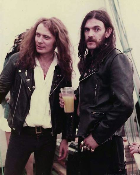 Fast Eddie Clarke & Lemmy Kilmister. MOTORHEAD Eddie Clarke, Rocker Aesthetic, Lemmy Motorhead, Lemmy Kilmister, Live Rock, Ace Of Spades, Iron Horse, The Gentleman, Psychobilly