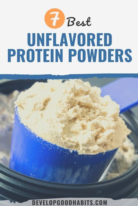 7 Best Unflavored Protein Powders | These supplements are a great addition to any healthy lifestyle if you do not like the taste of many commercial protein powders. They make a great base for your own juice/smoothie concoctions because they are not made to have a sugary "taste" that some people do not like about many commercial protein powder blends. Find out more about these healthy protein supplements Best Tasting Protein Powder, Best Whey Protein Powder, Unflavored Protein Powder, Best Whey Protein, Organic Protein Powder, Daily Protein, Pea Protein Powder, Pure Protein, Plant Based Protein Powder