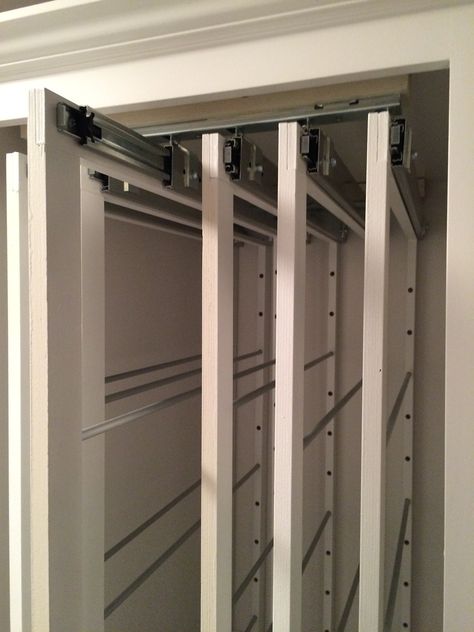 Our patented frame design, allows easy access to your clothes. Tall Pull Out Drying Rack, Drying Rack Pull Out, Sliding Drying Rack Laundry, Utility Room Ideas Drying Clothes, Drying Rack In Cabinet, Pull Out Table Laundry Room, Utility Drying Ideas, Slide Out Drying Rack Laundry, Hidden Dryer Rack