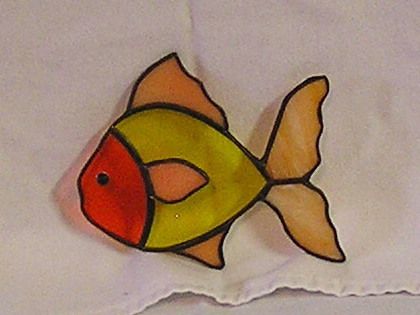 Small Gold Fish Led Light Projects, Aquarium Craft, Lead Light, Stained Glass Gifts, Glass Suncatchers, Stained Glass Ornaments, Stained Glass Suncatchers, Glass Fusion, Stained Glass Crafts