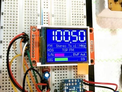 Arduino Radio, Arduino Display, Home Automation Project, Sw Radio, Fm Radio Receiver, Radio Channels, Diy Tech, Digital Signal Processing, Hobby Electronics