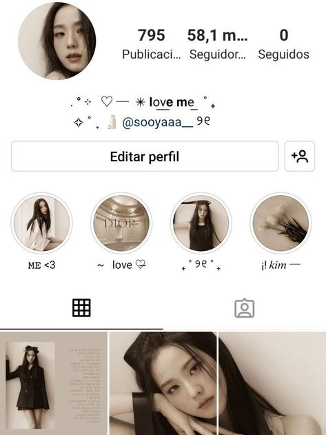 Jisoo Bio Ideas, Blackpink Bio Ideas Instagram, Instagram Inspo Bio, Beige Soft Aesthetic, Nicknames Aesthetic, Widget Template, Aesthetic Drive, Aesthetic Instagram Accounts, Instagram Account Ideas