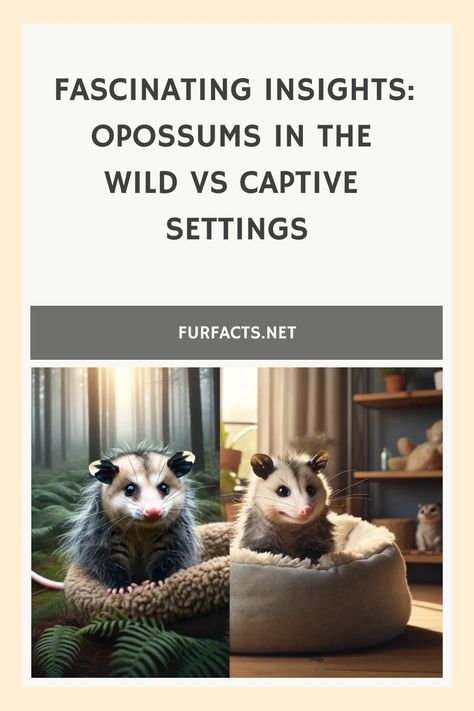 Uncover the differences in opossum lifespan between wild and captive environments. Detailed insights into the impact of predation, disease, and habitat on wild opossum longevity vs the controlled Pet Opposum, Possum Pet, Possum Facts, Weird Pets, African Bullfrog, Pet Frogs, Monitor Lizard, Fun Facts About Yourself, Mini Pigs