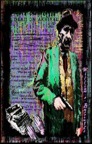 William Burroughs, Naked Lunch, William S Burroughs, Dead On Arrival, Photoshop Filters, Gallery Prints, Creative Friends, Creative Freedom, Awesome Art