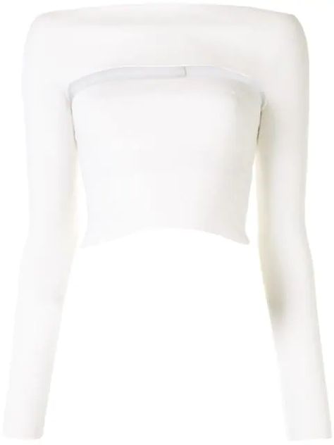 Dion Lee - Designer Clothing & Accessories - FARFETCH Dresses 90s, Corset Tops, Outfit Collage, Dion Lee, Layered Tops, Outfit Combinations, Silhouette Cut, Kpop Outfits, White Fashion