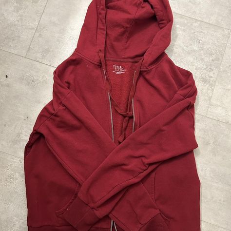 Time and Tru red zip up hoodie
large

-gold... - Depop Red Zip Up, Red Zip Up Jacket, Red Zip Up Hoodie, My Christmas List, Jacket Hoodie, Birthday List, Zip Up Jacket, Gold Zipper, Zip Up Hoodie