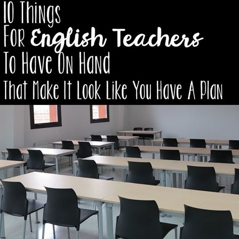 Alternate Title: 10 Tickets to Keep You from Looking Like You Just Stepped Off the HotMess Express 😉 I think my brain must work better in panic mode because most of my more creative ideas come to me about 5 minutes before class beings when I have absolutely no plan for the day. I can ... Read More about 10 Things for English Teachers to Have on Hand that Make it Look Like You Have a Plan English Teacher Posters, Middle School English Activities, High School English Classroom Decor, English Teacher Outfit, English Teacher Classroom, High School English Teacher, High School English Classroom, English Education, Teaching Secondary