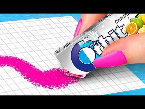 YouTube School Life Hacks, Clothes For School, Troom Troom, Life Hacks Youtube, Youtube Hacks, Back To School Hacks, Best English Songs, 5 Min Crafts, 5 Minute Crafts Videos