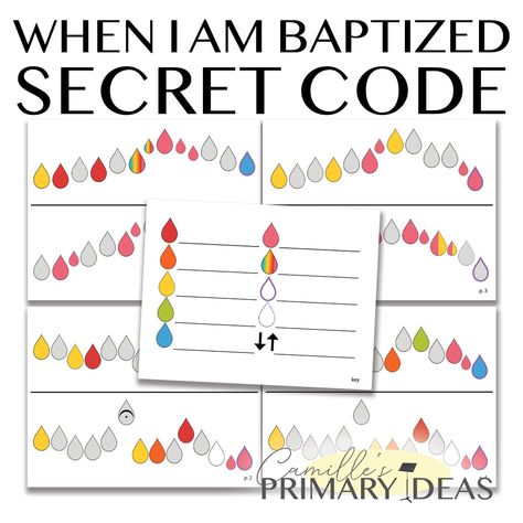 Camille's Primary Ideas: Teach the Primary Song When I Am Baptized using this secret code, When I Am Baptized Primary singing time ideas using a secret code Lds Primary Singing Time Ideas, Primary Singing Time Ideas, When I Am Baptized, Singing Time Ideas, Lds Primary Singing Time, Time Lessons, Primary Songs, Primary Singing Time, Primary Ideas