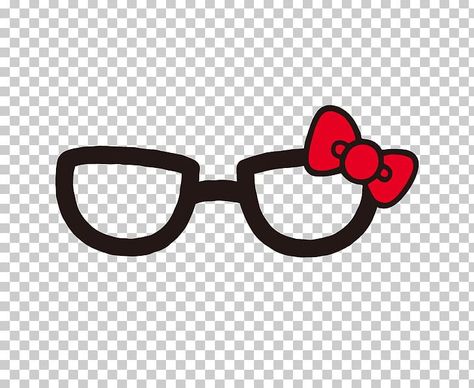 Transparent Stickers Png, Goggles Png, Hello Kitty With Glasses, Sanrio App Icons, Kitty With Glasses, Sticker Hello Kitty, Hello Kitty Glasses, Transparent Icons, Glasses Sticker