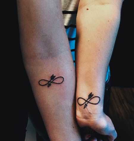 Mom Son Tattoo, Mothers And Sons, Infinity Sign Tattoo, Infinity Signs, Son Tattoos, Mother Son Tattoos, Baby Name Tattoos, Small Matching Tattoos, Forever Tattoo