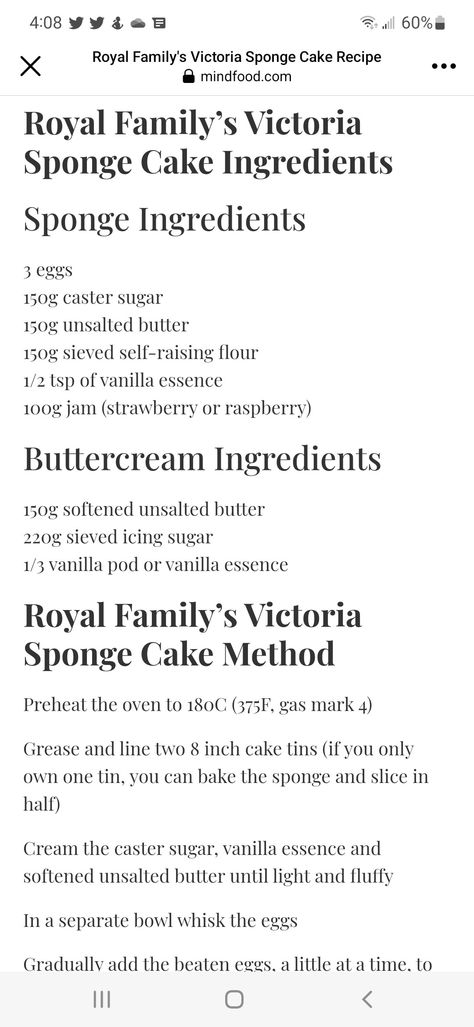 Victorian Sponge Cake Recipe, Victorian Sponge Cake, Victoria Sponge Cake Recipe, Victorian Recipes, Easy Bakes, Victorian Cakes, Sponge Cake Filling, Raspberry Buttercream, 8 Inch Cake