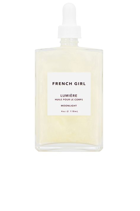 FRENCH GIRL ORGANICS LUMIERE SHIMMER OIL. #frenchgirlorganics # Shimmer Oil, Shimmer Body Oil, Essential Oil Plants, Camellia Oil, Palm Kernel Oil, Effortless Beauty, Organic Style, Natural Plant, Face Hair