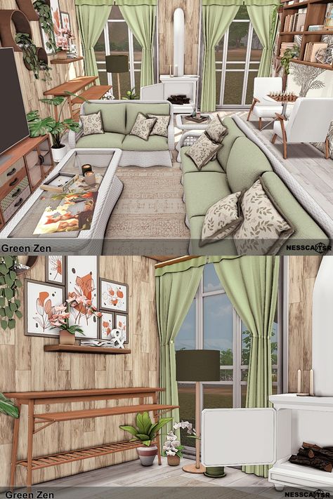 Green Zen will take your Sim to the world of luxurious rest and allow you to develop hobbies. ✨Have fun!✅BASE GAME + CC from TSR ✌️Click on the post and download✔️ THX❤️ #ts4builds #sims4 #sims4builds #sims4home #sims4builds #sims4buildsideas #ShowUsYourBuilds #thesims4 #Sims4 #sims4game #ts4 #sims4houses #sims4cc #sims4interior #ts4cc #thesims4 #ts4house #simshousedesign #sims4rooms #simsbuilds #simsbuild #sims4cc #ccfinds #s4 #s4cc Sims4 Ideas, Sims Rooms, Sims House Design, Sims 4 Game, Sims 4 Houses, Sims House, The Sims4, The Sims 4, The Sims