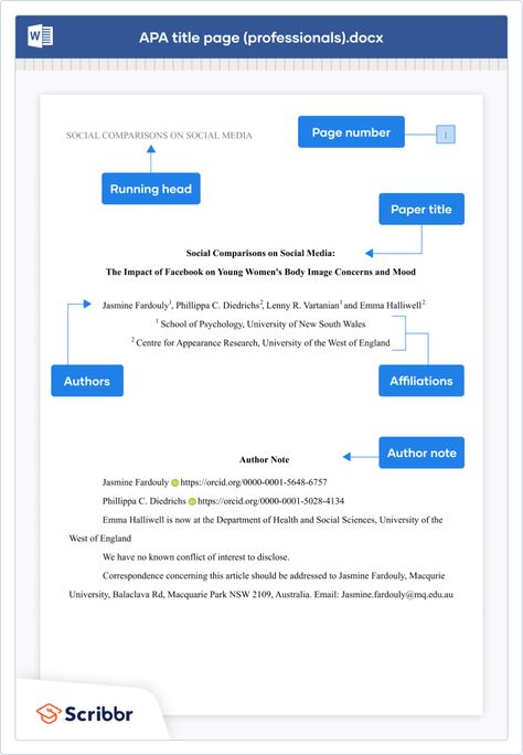 APA Title Page (7th edition) | Template for Students & Professionals Apa Research Paper, Graduation Certificate Template, Writing Support, Essay Template, Apa Style, Scholarship Essay, Essay Help, Essay Examples, Template Word