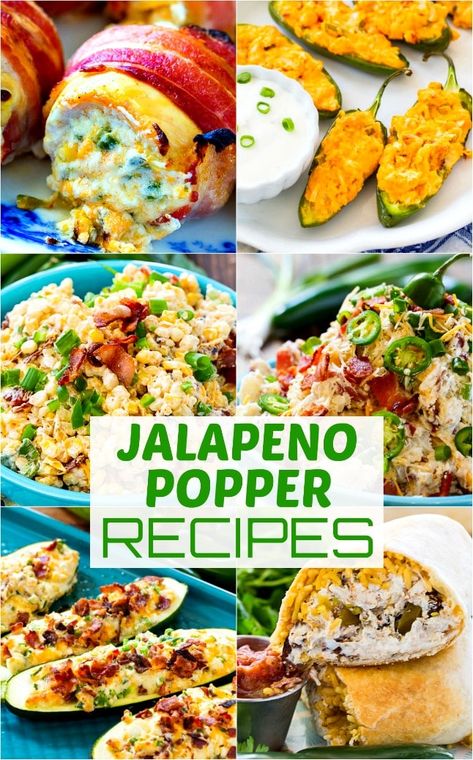 Jalapeno Popper Appetizer Recipes, Jalapeño Popper Recipe, Jalopena Poppers, Jalapeno Dishes, Jalapeño Popper Recipes, Stuffed Jalapeno Recipe, Jalapeno Appetizers, Jalapeño Poppers Recipe, Popper Recipes