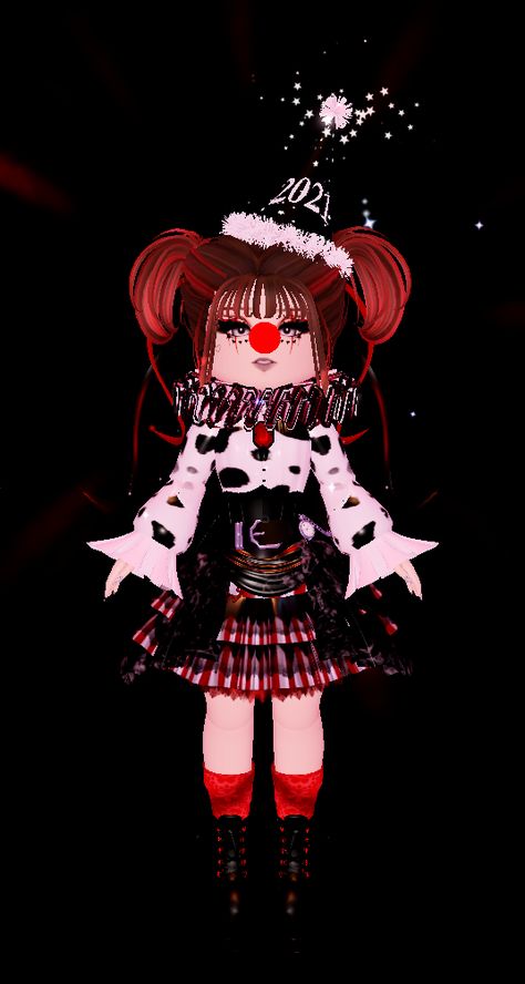 Scarecrow Royale High Outfit, Rh Clown Outfit, Clown Outfit Royale High, Clown Royale High, Royale High Clown Outfit, Clown Outfit, Rh Outfits, Rh Fits, Clown Clothes