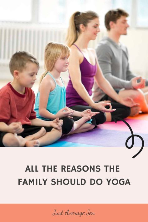 Here are all the tips you need to see if yoga would be perfect for all your family to enjoy together and why it is a perfect family activity Family Yoga Poses, Family Yoga, Family Help, Sedentary Lifestyle, Do Yoga, Improve Concentration, Breathing Techniques, Perfect Family, Personal Journey