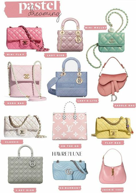 Brand Bags Aesthetic, Chanel Bag Collection, Handbag Care, Luxury Tote Bags, Expensive Bag, Handbag Hardware, Luxury Bags Collection, Girly Bags, Luxury Purses