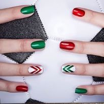 Septiembre Nails, Mexican Nails, Patriotic Nails Design, Christmas Nail Art Ideas, Mickey Nails, Multicolored Nails, Nails Beautiful, Hello Nails, Fantasy Nails