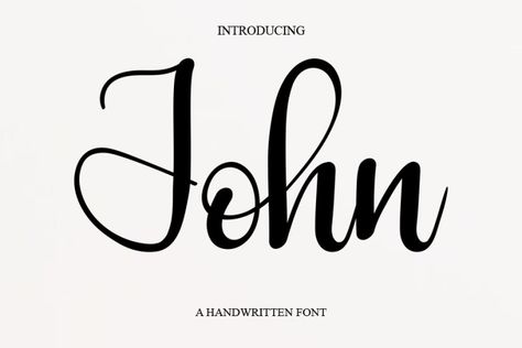 Download John font for iOS, Android, macOS, or Windows for free, or you can buy the full version with a commercial license here. John is a stylish and smooth handwritten script font. Whether you’re using it for crafts, digital design, presentations, or creating greeting cards, this font has the potential to become your favorite font, […] The post John Font appeared first on FreeFontDL. Tattoo Generator, Best Tattoo Fonts, Tattoo Font For Men, Tattoo Quotes For Men, Tattoo Fonts Cursive, Typography Tattoo, Lettering Styles Alphabet, Old English Font, Free Script Fonts