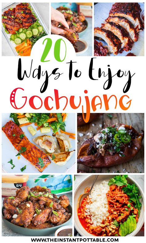 Gochujang Dishes, Recipes With Gochujang Paste, Korean Gochujang Recipes, Gochujang Paste Recipe, Gochujang Recipe Dishes, Gojuchang Recipe, Recipes With Gochujang, Gochujang Sauce Recipe, Korean Feast