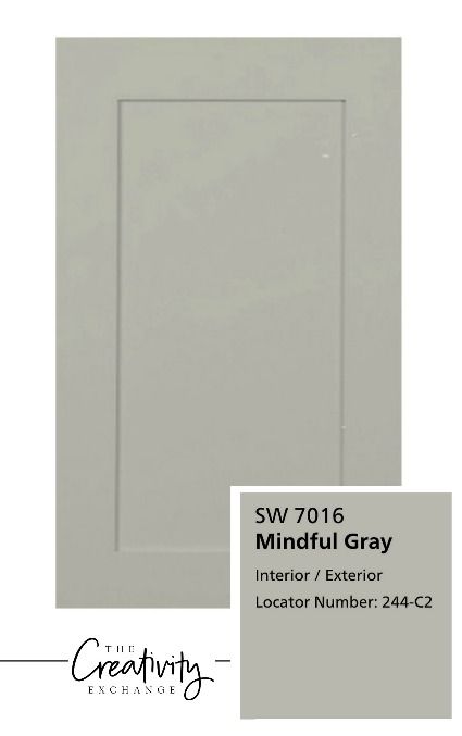 50 Most Popular and Bestselling Sherwin Williams Paint Colors Sherwin Williams Mindful Gray Cabinets, Wherein Williams Contented, Mindful Gray Cabinets Kitchen, Mindful Gray Sherwin Williams Cabinets, Mindful Gray Kitchen Cabinets, Paint Colors For Kitchens, Colors For Kitchens, Mindful Gray Sherwin Williams, Fasad Design