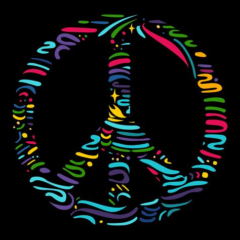 Peace Symbol Icon Abstract - Free vector graphic on Pixabay Music Abstract, Peace Music, Beacon Of Hope, Team Blue, African Diaspora, Peace Sign, Inner Peace, Peace Symbol, Free Images