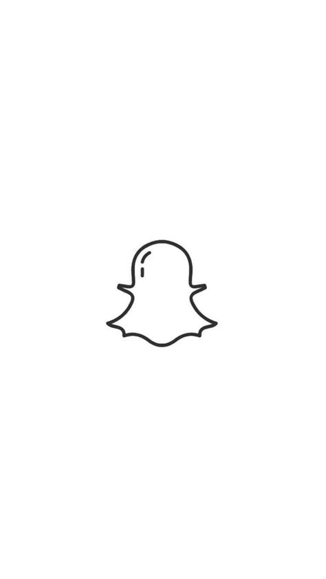 White Snapchat Icon Aesthetic, White And Black Snapchat Icon, Icons For Apps Black And White, Black And White Homescreen Icons, White Wallpaper Icon, Black And White Snapchat Icon, Instagram White Icon, Black And White Instagram Icon, Black And White Iphone Icons