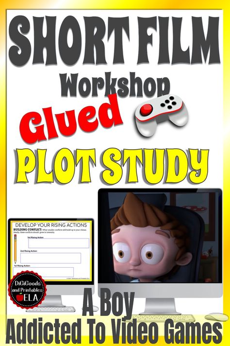 Want to get your ELA students excited about learning story elements such as inference, theme, plot, main idea, etc.? Try out digital Pixar short film workshops! In 14 years of teaching I can say these workshops are perfect for teaching literary elements and devices. Students will not only learn how writers use these techniques to write great stories, but they will also get a chance to use the techniques in to write their own narrative writing. Main Idea Pixar Short, Pixar Shorts For Teaching Story Elements, Teaching Plot Middle School, Pixar Shorts For Teaching, Narrative Writing Middle School, Eal Activities, Teaching Plot, Teaching Literary Elements, Teaching Story Elements