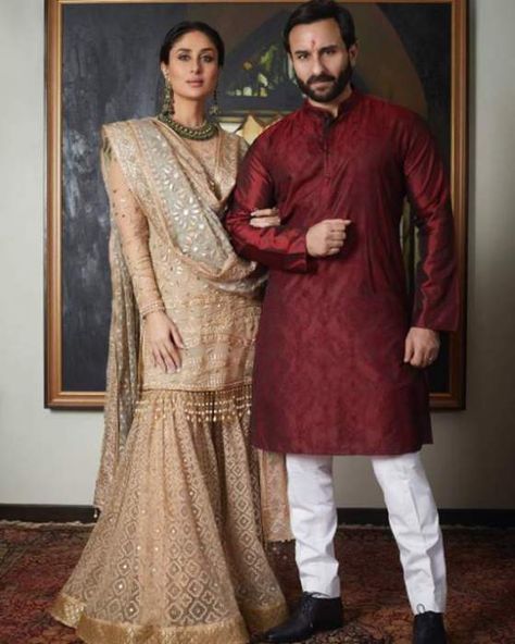 Kareena Kapoor Lifestyle, Net Worth, Income, Salary, House, Cars, Favorites, Affairs, Awards, Family, Facts & Biography - Discover The Art of Publishing Saif Ali Khan Kurta, Saif Kareena, Nana Dress, Wedding Dresses Men Indian, Saif Ali Khan, Indian Men Fashion, Wedding Dress Men, Salwar Kamiz, Traditional Indian Outfits