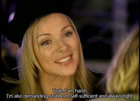 Finally and most importantly, you make no apologies for who you are. Samantha Jones Quotes, City Quotes, Single Again, Kim Cattrall, Samantha Jones, How To Apologize, Film Quotes, Tv Quotes, Movie Quotes