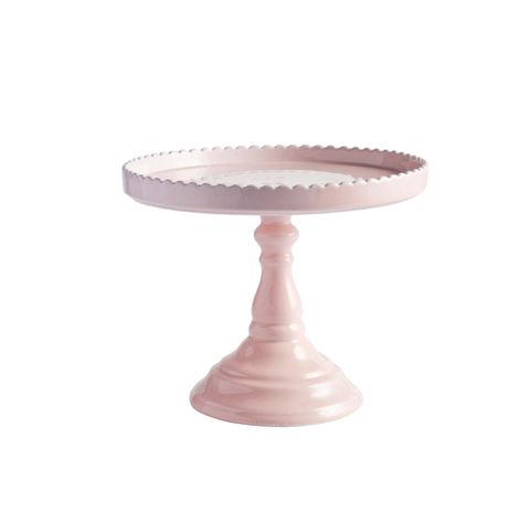 Scallop edged cake stand (via Just The Cake Shop). Scalloped Cake Stand, Scalloped Cake, Round Cake Stand, Cake Pedestal, Round Cake, Just Cakes, Cake Stands, Antique Inspiration, Cake Shop