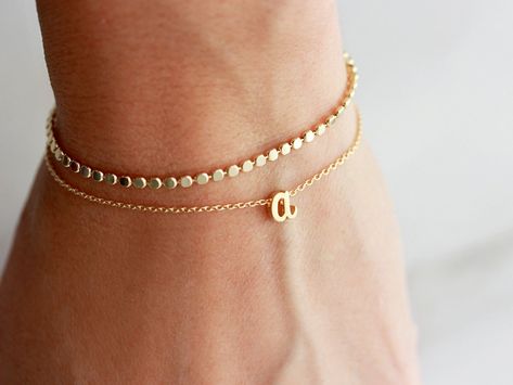 Gold Bar Necklace Personalized, Dainty Jewelry Necklace, Bracelet Layering, Delicate Gold Necklace, Dainty Rings, Layered Bracelet, Custom Initial Necklace, Bracelet Initial, Bar Necklace Personalized