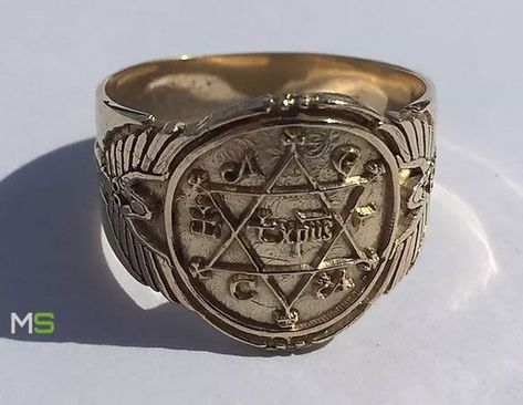 Ring Of Power, Solomons Ring, The Jinn, David Ring, Nicholas Roerich, There Is No God, Solomons Seal, Treasure Jewelry, King Solomon