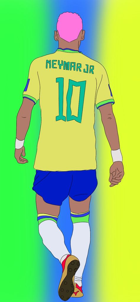 Neymar Jr Drawing Easy, Neymar Jr Drawing Pencil Easy, Neymar Drawing Easy, Neymar Jr Cartoon, Neymar Anime, Neymar Cartoon, Neymar Jr Drawing, Neymar Jr Art, Neymar Drawing