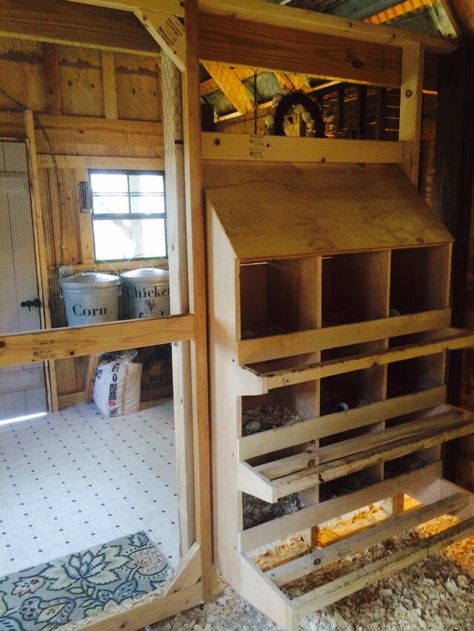 Creative Chicken Nesting Boxes, Stacked Nesting Boxes, Chicken Koop, Nesting Boxes For Chickens, Chicken Coop Building Plans, Chickens 101, Chicken Yard, Chicken Boxes, Cute Chicken Coops